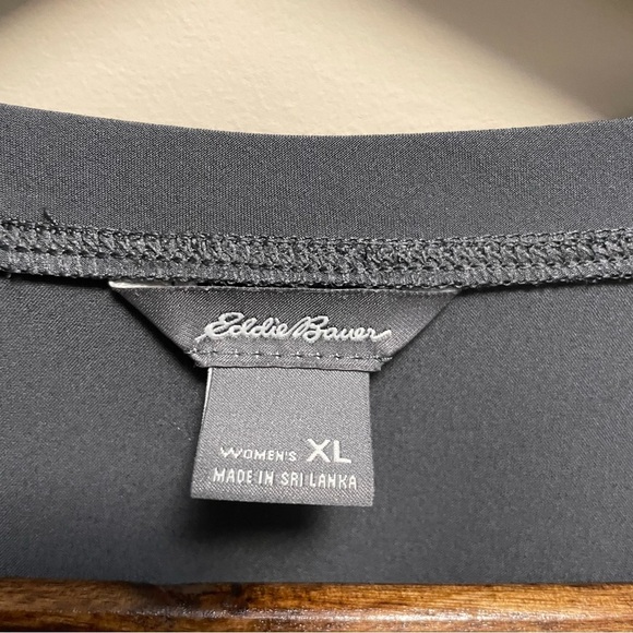 Eddie Bauer Gray Escapelite Short Sleeve Dress Women’s XL - Picture 5 of 11